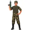 Unknown Déguisement militaire garçon ATOSA - 10/12 ans - Polyester - Vert