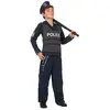 Déguisement de policier noir chic pour garçon - ATOSA - Taille unique - A partir de 7 ans
