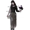 Atosa Déguisement De Fille Bride Halloween