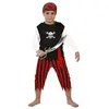 Déguisement : Pirate Noir - Taille 7-9 ans
