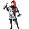 Déguisement Pour Enfants Gris Clown - 5-6 Ans