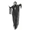 BigBuy Home Décoration pour Halloween Sorcière Noir