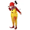 RueDeLaFete ATOSA déguisement clown jaune halloween homme adulte XS