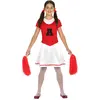 RueDeLaFete Déguisement Cheerlearder - Enfant Taille : 10/12 ans (138 à 150 cm)