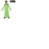 BigBuy Déguisement pour Enfants Alien vert (Taille 3-4 Ans)
