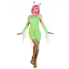 BigBuy Déguisement pour Adultes Alien sexy Vert (4 Pcs) (Taille M/L)