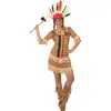 Atosa Déguisement Chef Indienne - Femme XS/S - Déguisements et fêtes