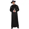 Clementoni Déguisement Homme Prêtre ATOSA - Taille M-L - Noir - Adulte