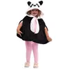 Rubies S8949-XS Costume cape de super panda, multicolore, taille XS (2-3 ans)
