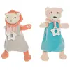 Creaciones Llopis Bigbuy - Marionnette en peluche Litière Hochet Lion 35 cm