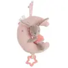 Creaciones Llopis Boîte à Musique Luna Lapin Velours 25 Cm