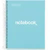 MIQUELRIUS Cahier - Carnet - A5 - Spirales - Petits carreaux - 120 pag...