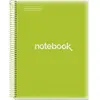 Cahier A4 spirales Miquelrius - Vert - 120 pages petits carreaux