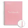 Cahier - A4 (21x29,7cm) - Petits carreaux - 80 pages - couverture en p...