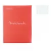 Bloc Notebook à spirale A4 MIQUELRIUS couverture polypro Grands carreaux Seyès perforé rose