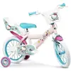 Toimsa Vélo 12'' Hello Kitty Enfant Fille, Rose Pâle, Petite Taille To