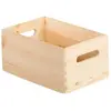 ASTIGARRAGA Boite de rangement en bois Pin massif - 20 X 15 X 9 cm
