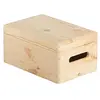 Astigarraga - Boîte de rangement en pin massif avec couvercle Taille 1