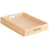 Astigarraga Caisse en bois de rangement 40 x 30 x 7 cm