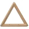 Astigarraga Equerre Triangle En Pin Brut 20 Cm