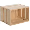 Astigarraga - Caisse En Pin Massif Home Box Sans Vernis 38,4x25,6x28cm