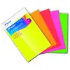 Aucune Pack 5 Bristol A4 Fluorescents assortiment