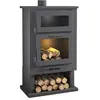 Poêle à bois avec four - firematic Nevada 11.2 kW