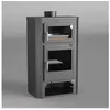 FM CALEFACCION FM Poêle à bois acier M-104 11kW avec porte en fonte et four
