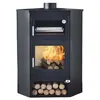 FM Biomasa Fm Calefaccion - Poêle à bois d'angle avec four - firematic Buffalo 11.3 kW