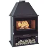 FM CALEFACCION Fm Biomasa - Poêle à bois ventilé - firematic Boston Luxe 12.6 kW Foyer Fonte
