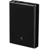 Ksix Powerbank Magnétique 10 000 Mah Compatible Magsafe PD 22,5 W Noir