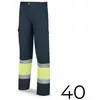 MARCA Marque-PFY 388/A40 Pantalon Haute Visibilité-Jaune/Bleu 40