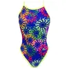 Turbo Rueda Sincro Bas de Bikini, Royal, 2XL Femme