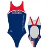 Turbo Usa 2012 Italy Swimsuit Rouge,Bleu 3XL Femme