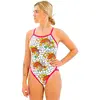Maillot de bain Turbo Japan Vibes Revolution bande fine blanc femme - L