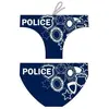 Turbo Slip De Bain Police 2XL