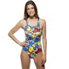 Maillot de bain de natation Turbo Pop bretelles larges femme - XL