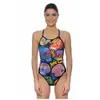 Turbo Halloween Skulls Swimsuit Multicolore XL Femme