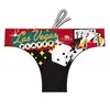 Turbo Las Vegas Swimming Brief Multicolore 4XL Homme
