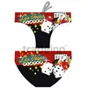 Turbo Las Vegas Swimming Brief Multicolore 2XL Homme