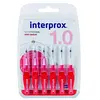 Interprox Brossettes Mini Conical Rouge 6 unités