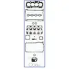 Ajusa 50153600 Jeu Complet de Joints d'étanchéité, Moteur