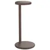 FLOS lampe de table OBLIQUE QI (2700K, marron opaque - Aluminium et PM...