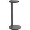 FLOS lampe de table OBLIQUE QI (2700K, anthracite opaque - Aluminium e...