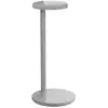 FLOS lampe de table OBLIQUE (2700K, gris poli - Aluminium et PMMA)