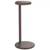 FLOS lampe de table OBLIQUE (2700K, marron opaque - Aluminium et PMMA)