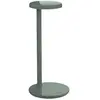 FLOS lampe de table OBLIQUE (2700K, vert sauge poli - Aluminium et PMM...