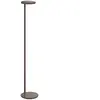 FLOS lampadaire OBLIQUE (3000K, marron opaque - Aluminium et méthacryl...