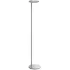 FLOS lampadaire OBLIQUE (2700K, gris poli - Aluminium et méthacrylate)
