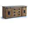 GINER Y COLOMER Buffet en bois manguier et noir